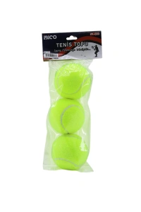 Tenis Topu Seti - 3lü Paket - Dayanıklı Top