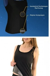 Termal Sauna Erkek Unisex Atlet ( S ) Neotex Terletme Atleti