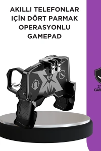 Tetikli Mobil Gamepad Ergonomik Kavramalı Oyun Aparatı