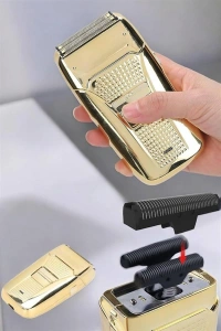 Tıraş Makinesi Paslanmaz Çelik Şarjlı Taşınabilir