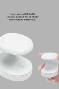 Tırnak Matkabı ve LED Oje Kurutucu 2’li Profesyonel Bakım Seti