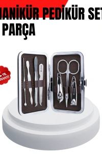 Tırnak ve Kaş Bakımına Özel Paslanmaz Çelik Set