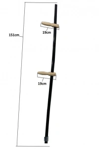 Tırpan Sapı Takımı - Metal Sap, Elcik, Bilezik ve Alyan