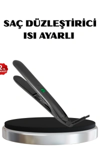 Titanyum Kaplamalı Saç Düzleştirici – Nem Koruma Sensörü