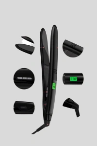 Titanyum Kaplamalı Saç Düzleştirici – Nem Koruma Sensörü