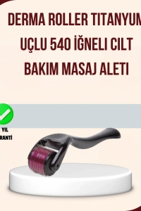 Titanyum Mikro İğneli Dermaroller 1 mm Kırışıklık ve Leke Karşıtı