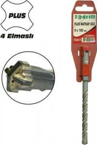 Todrill TD50647 11X160 Sds Plus 4 Elmaslı Matkap Ucu