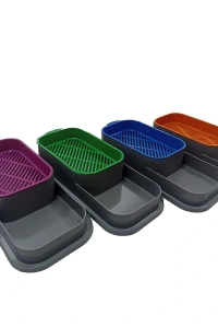 Topraksız Kedi Çimi Kabı