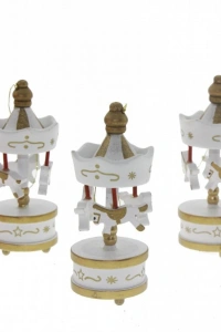 Toptan Dekoratif 6lı Beyaz Mini Atlı Karınca