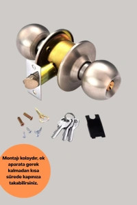 Topuzlu Kapı Kilidi