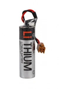 TOSHIBA ER6V 3.6V AA Size Lithium Pil - Kahverengi Soket