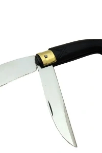 Tosya Büyük Çiftli Testereli Bıçkı Çakı 24 cm - Plastik Saplı, Manuel