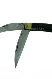 Tosya Küçük Çiftli Testereli Bıçkı Çakı 14 cm - Plastik Saplı, Manuel