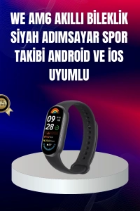 TPU ve Silikon Kordonlu Akıllı Bileklik – 20 Gün Bekleme Süresi