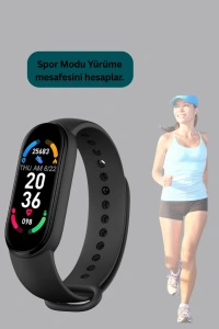 TPU ve Silikon Kordonlu Akıllı Bileklik – 20 Gün Bekleme Süresi