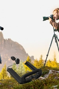 Tripod : Telefon ve Kamera Tutucu Ayak + Telefon Tutucu - 105Cm