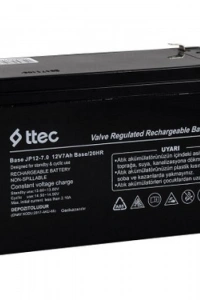 TTEC 12V 7 AH Base Kuru Bakımsız Akü