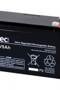 TTEC 12V 9 AH Kuru Bakımsız Akü