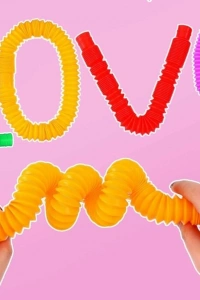 Tubes Anti Stres Duyusal Oyuncak Bubble Fidget  (4 Adet )