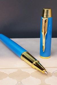 Turkuaz Metal Roller Kalem