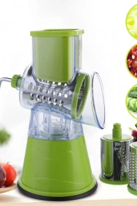 Tutma Kollu Çevirmeli Pratik Rulo Rende Drum Grater