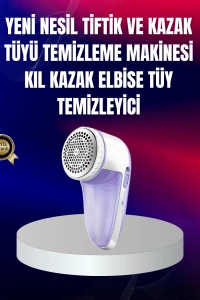 Tüy ve Tiftik Temizleyici – 3 Bıçaklı, 200ml Kapasiteli