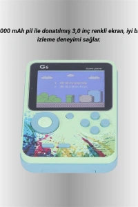 TV Bağlantılı 500 Oyunlu Mini Gameboy Konsol