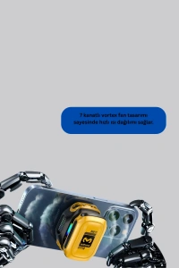 Type-C Girişli AI Modlu Yüksek Performanslı Telefon Soğutucu