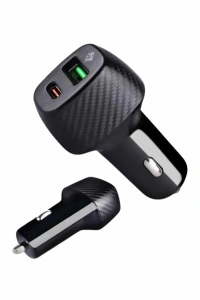 Type-C Girişli Araba Çakmaklık Şarj Cihazı 38W Oto Çakmaklık