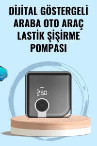 Type-C Şarj Girişli Taşınabilir Elektrikli Hava Pompası