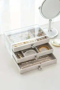 Üç Katlı Takı Organizeri