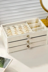 Üç Katlı Takı Organizeri