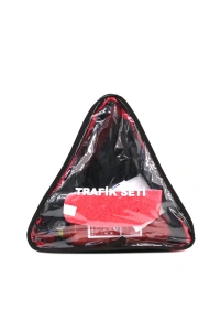 Üçgen Çanta 2li Set - Trafik Seti - İlk Yardım Seti