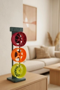 Üçlü Jant Dekoratif Aksesuar Renkli Modern Salon Dekoru