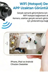 Ultra Mini Gözetleme Wi-Fi Kamera