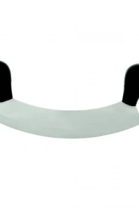 Ündeğerli Bursa Paslanmaz Çift Saplı Pizza Satır, Zırh Bıçağı 25 cm