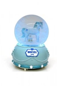 Unicorn Işıklı Kar Küresi