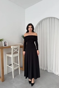 Uras Straplez Elbise