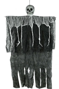 Ürpertici Kuru Kafa Hayalet Saçaklı Dekor