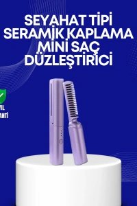 USB Şarjlı Kablosuz Saç Düzleştirici – Hızlı ve Pratik