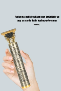 USB Şarjlı Kablosuz Saç Kesme Cihazı