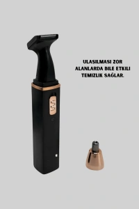 USB şarjlı, yıkanabilir başlıklı kişisel bakım cihazı-Tıraş Makinesi
