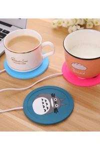 USB Silikon Bardak Altı Isıtıcı