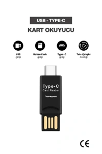 USB To Type-C Kart Okuyucu