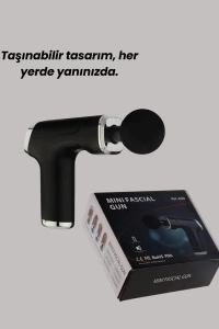 USB Type-C Şarjlı Taşınabilir Masaj Tabancası