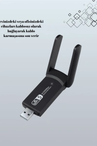USB WiFi Adaptör – 1200 Mbps Hız