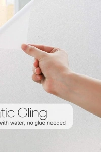 UV Engelleyici Buzlu Cam Filmi 2 Metre x 45 Cm.