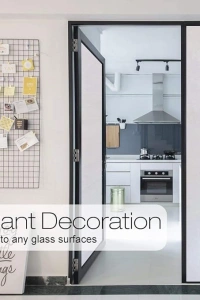 UV Engelleyici Buzlu Cam Filmi 2 Metre x 45 Cm.