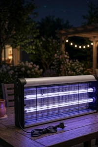 UV Işıklı Elektrikli Sinek Savar 10W Sessiz Haşere Öldürücü Lamba