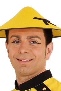 Uzak Doğu Asyalı Şapkası Sarı Renk